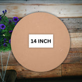 14 INCH MDF CLOCK BASE